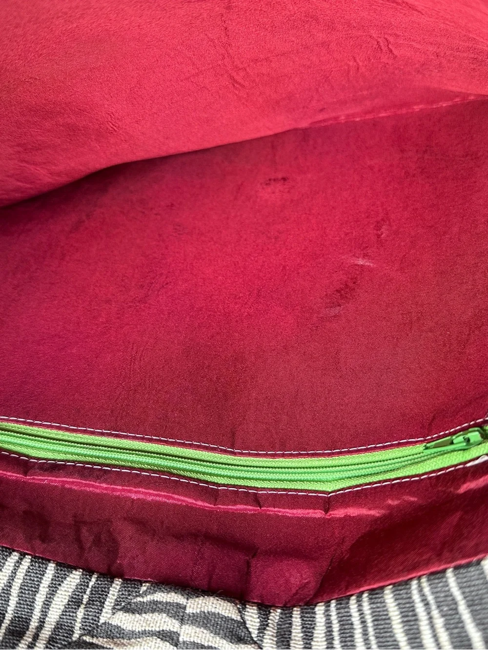 Colorblock “Fun Clutch” Oversized Envelope Clutch Red Yellow Black 16.5”